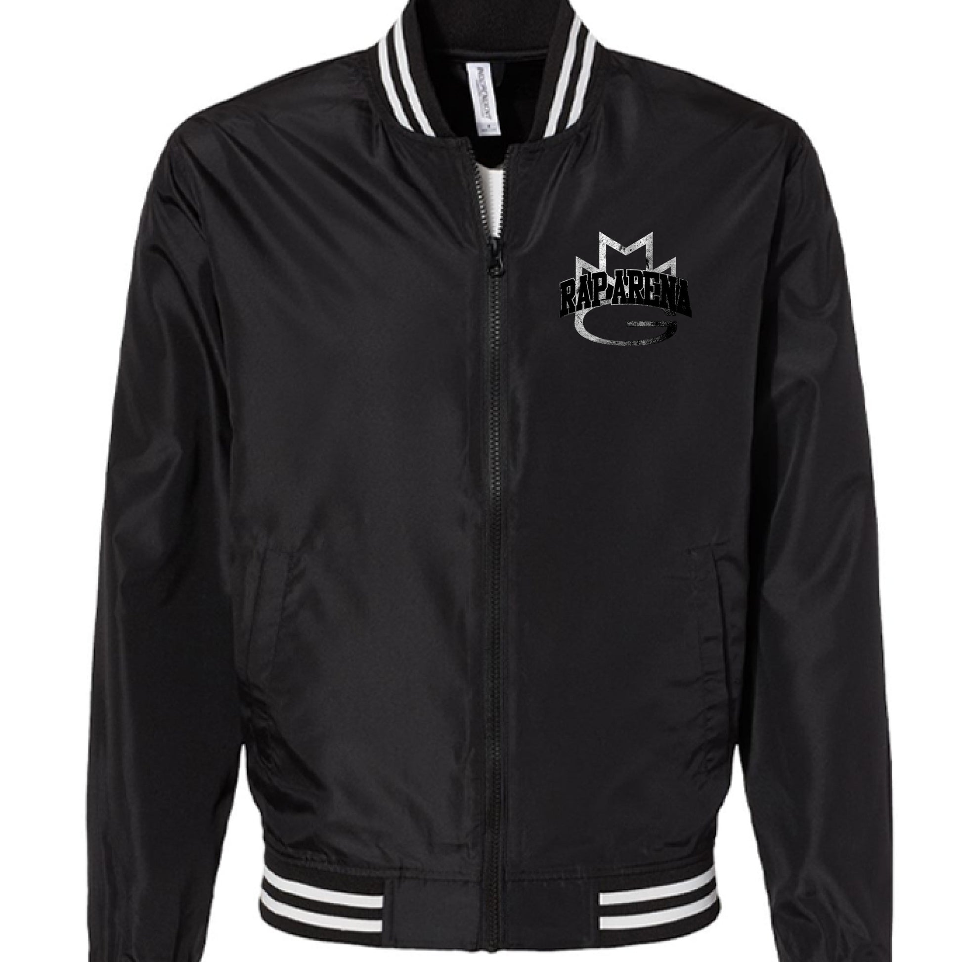 Black/ White Stripe - FRONT